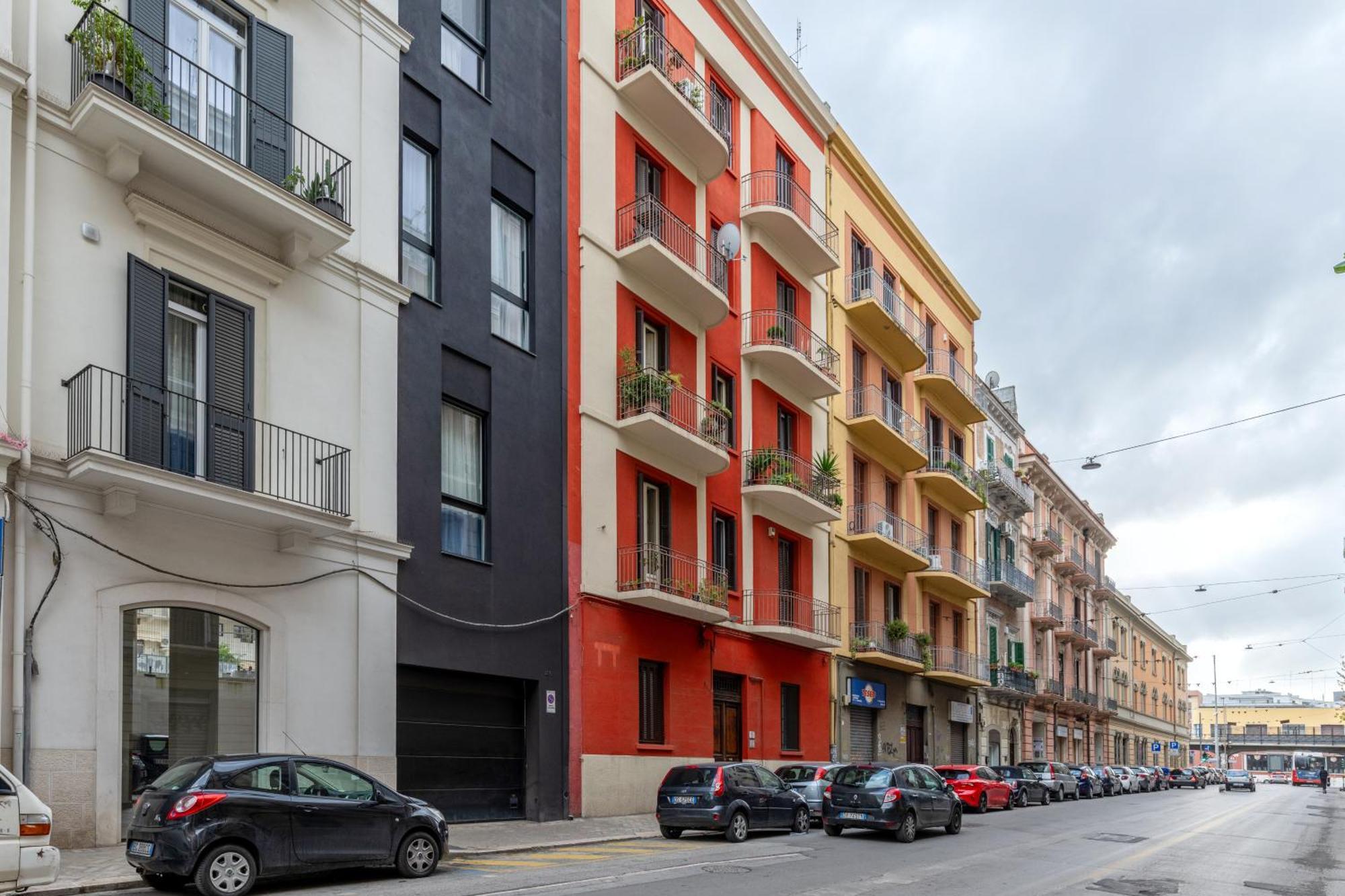 100Mq Maison Paradise - Central & Elegant Apt Bari Eksteriør bilde